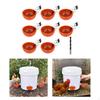 Automatic Chicken Waterer Cups Set Accessories Multifunctional Durable with Drill Bit Drinking Cup