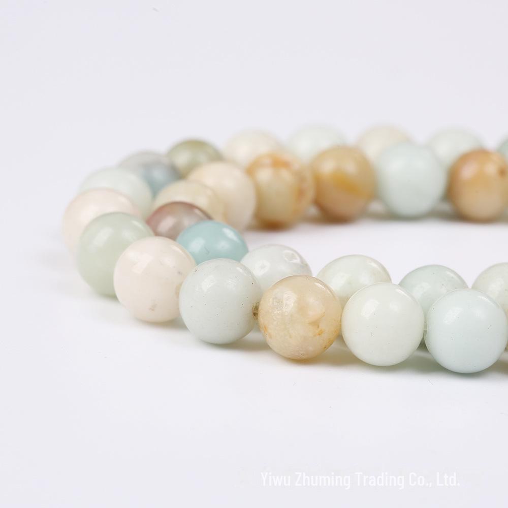 

Круглые бусины из матового амазонита для создания украшений своими руками 8mm/Approx. 47 beads/36g