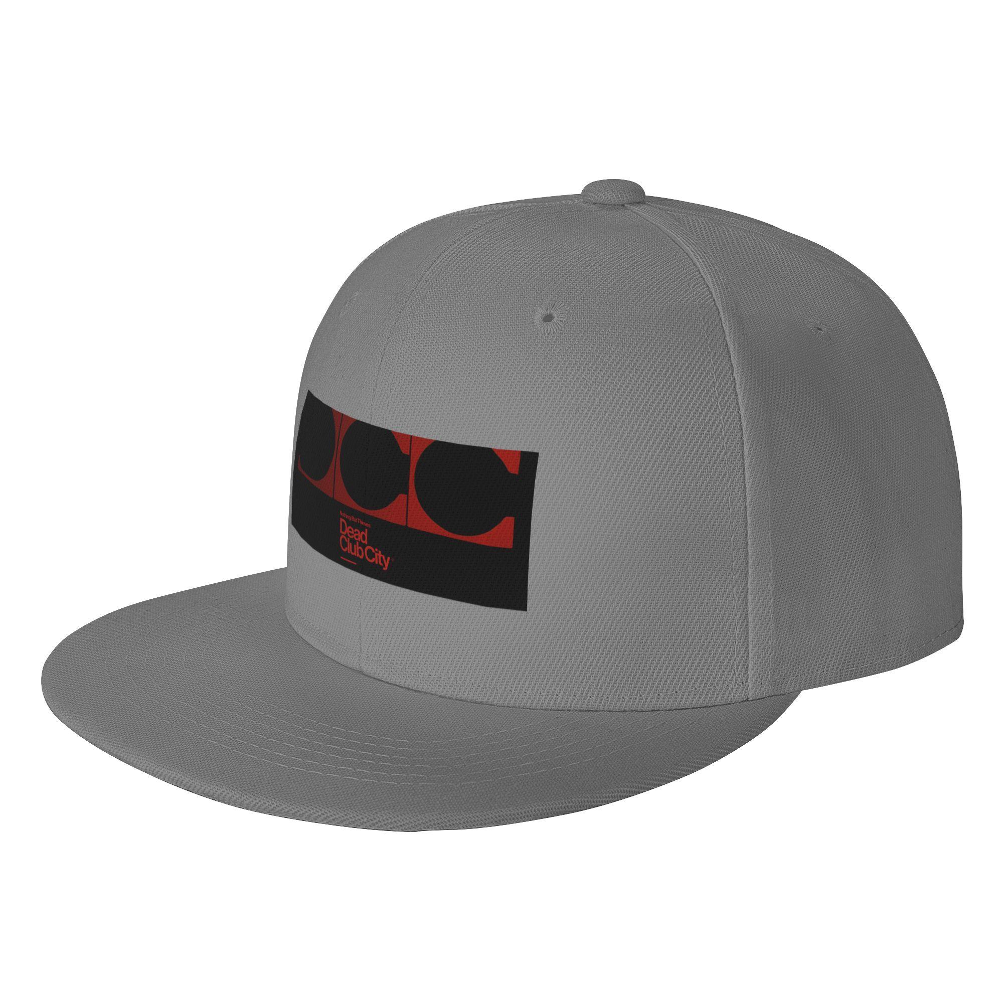Fashion Nothing But Thieves Dead Club City Logo Flat Brim Sun Hat Casquette Sport Cap Adjustable