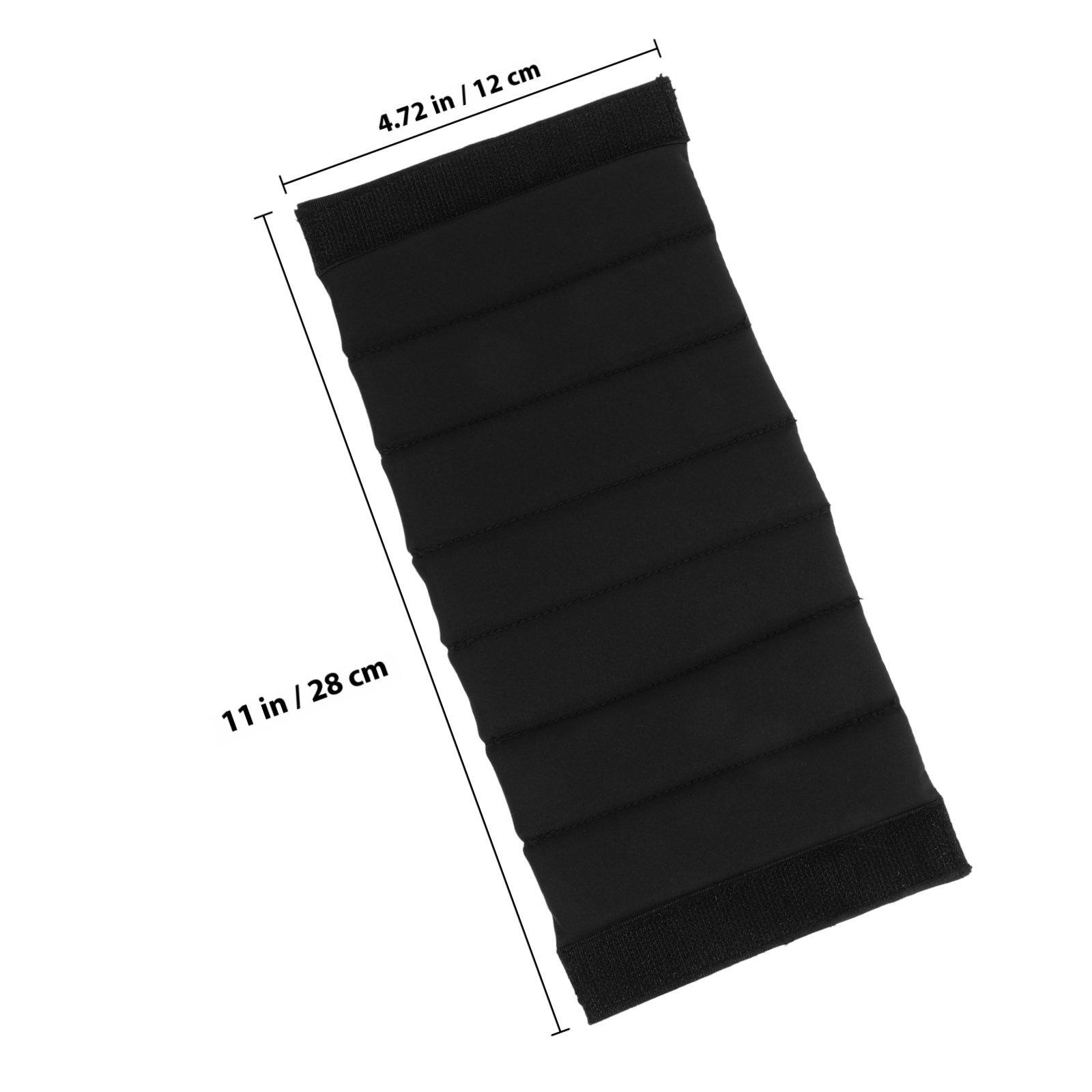 

2Pcs Camera Bag Dividers Shock Absorbing Padded Inserts for Dslr Mirrorless Lenses Accessories Universal Fit Travel Organizer чорний