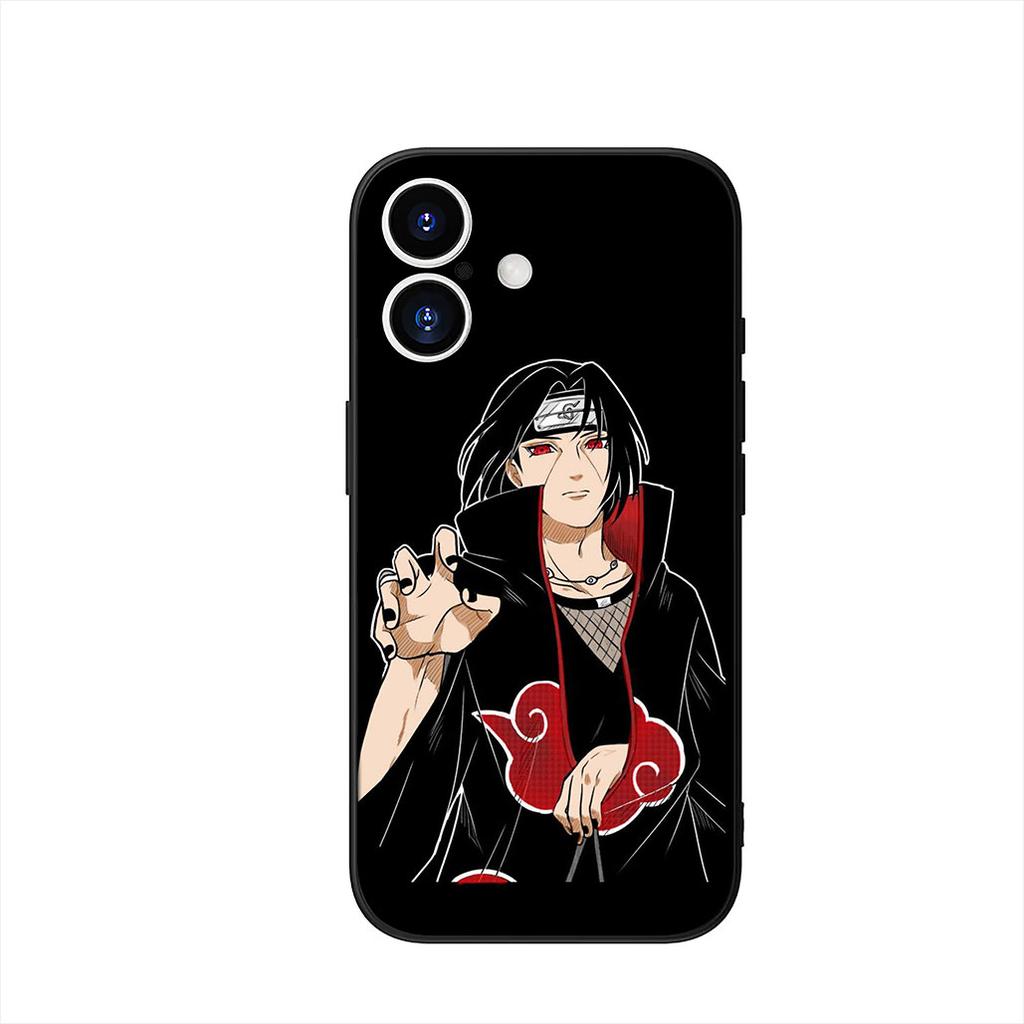 Phone Cover for Apple iPhone 17 16 15 11 Pro XS Max XR 6 7 8 Plus + SE 2020 5 16E Case Itachi Narutos Sasuke Uchiha Madaras