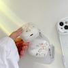 Line flower bear for AirPods pro1/1/1 generation apple bluetooth wireless headset cover cartoon soft case
