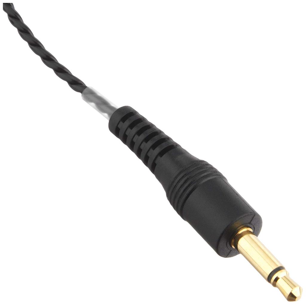 Alinco EME-66B In-Ear Earphones with Twisted Cable (Compatible with DJ-PX5)
