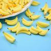 5Pcs Banana Toys Dollhouse Miniature Food Play Ornament Scene Decoration Model
