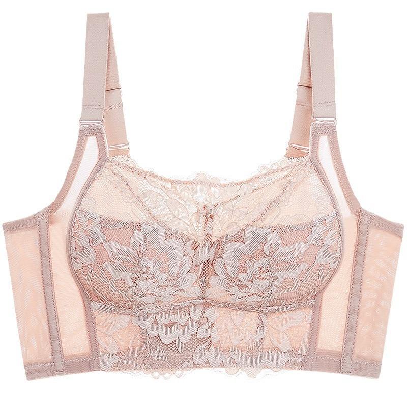 Summer Women's Thin Bra Full Cup Tube Top Anti-light and Anti-sagging Gathering Ultra-thin Chest Wrapping