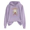 Women's Fashionable Casual Long Sleeve Hooded Printed Sweatshirt