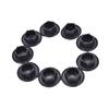 20Pcs Schwarz Hex Buchse Allen Bolt Schraube Mutter Hexagon Kopf Abdeckung Kappe Protector
