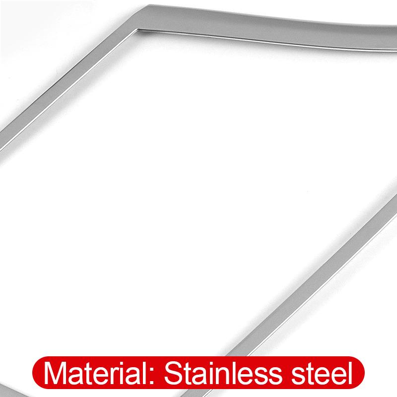 For Toyota Camry 70 XV70 2018      Hybrid Stainless Car Audio Speaker Door Loudspeaker Cover Trim Stickers