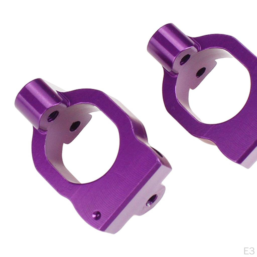 2pcs RC Alloy C-Hub Carrier for 104001 Crawler Trucks Accessories