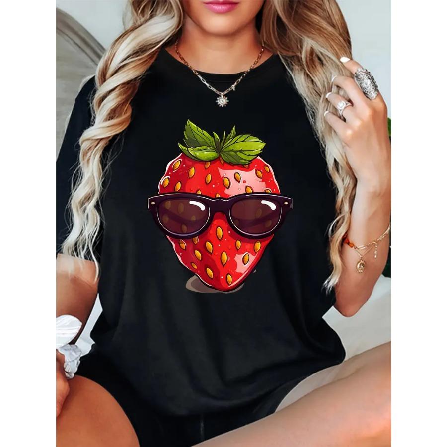 Casual Short Sleeved Printed Fashionable Oversized Cotton 3D Top Pattern T-shirt for Men Comfortable Summer Round Neck
