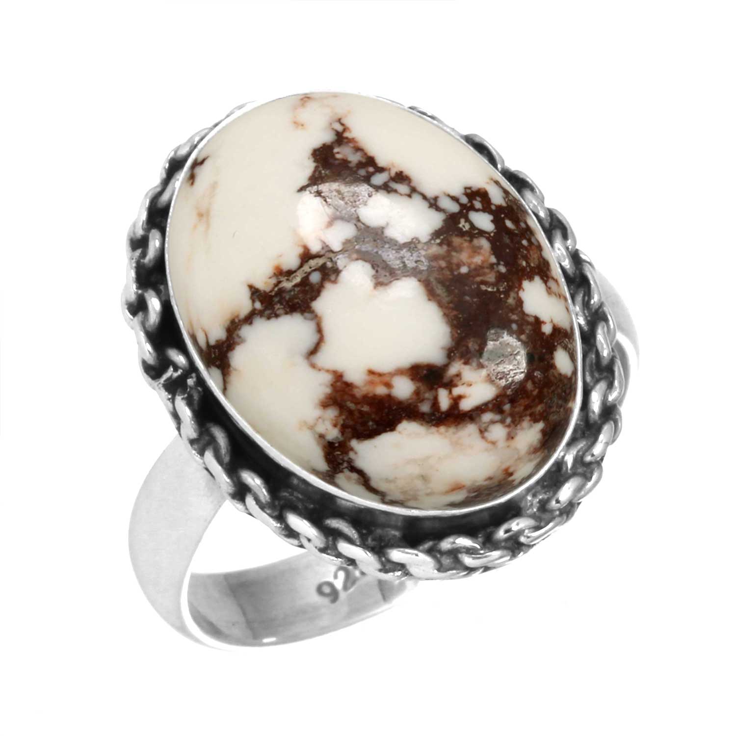 

Кольцо из стерлингового серебра 925 пробы с драгоценными камнями, ювелирные изделия ручной работы, подарок на День святого Валентина, смитсонит, губчатый коралл, серафинит, шаттакит, тулит, дикая лошадь 8.5