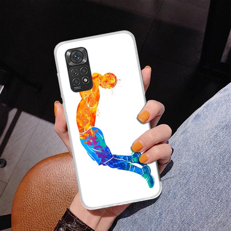 Basketball Basket Dunk Phnoe Case for Phnoe Case for Xiaomi Redmi Note 15 14 14S 13 Pro Plus 12 12S 11S 11E 10S 10 11T 5G Unique