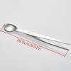 2 in 1 Stainless Steel Tasting Spoon Tweezers Dual Function for Party Kitchen Accessories Chef Cooker Spoon Gadget
