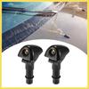 Windshield Wiper Washer Nozzle Spray Jet Fit for Nissan Frontier 2006-2013 - Pack of 2 Black Benefit