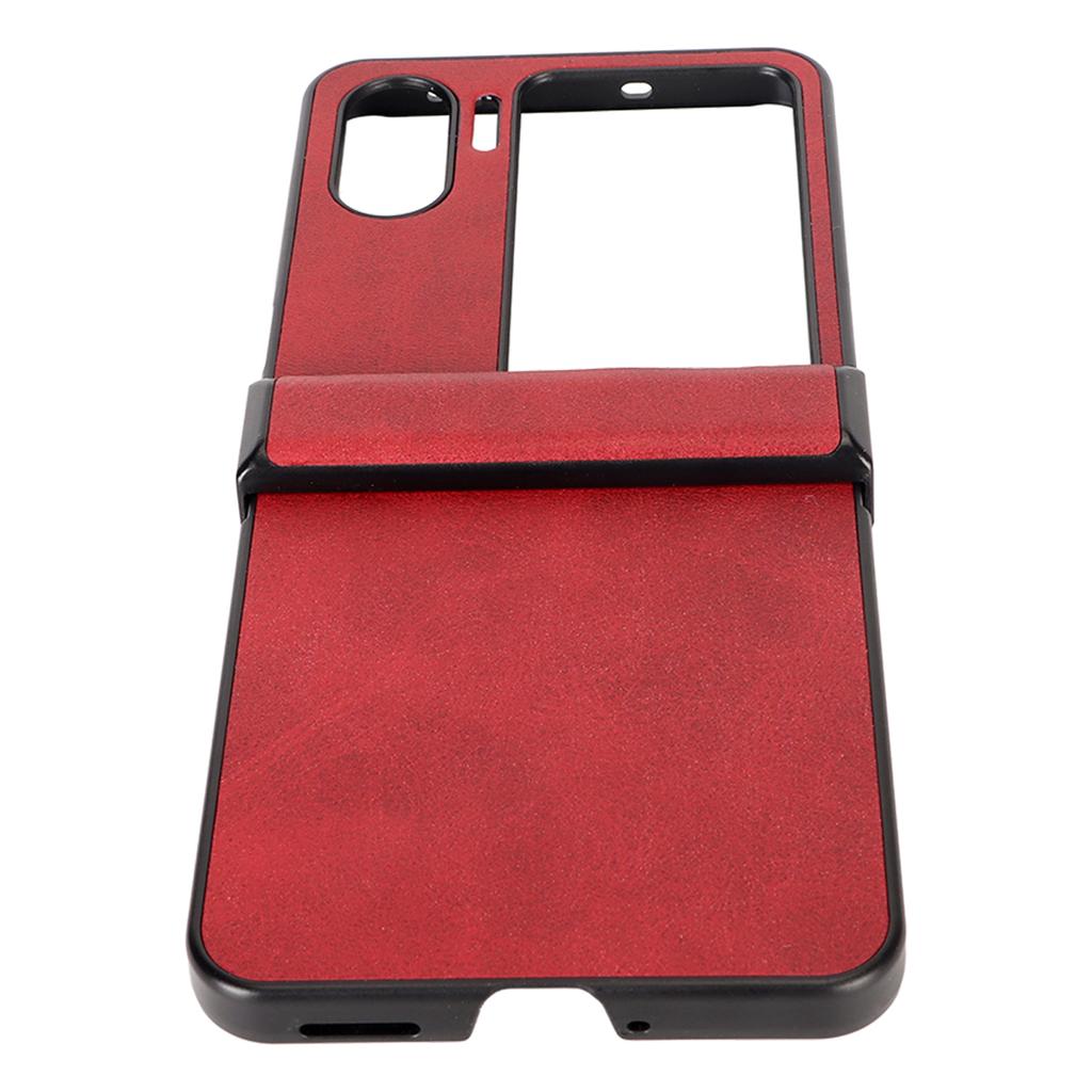 Case for Oppo Find N2 Flip Synthetic Leather Ultra Thin Shockproof Phone Protective Cover for Oppo Find N2 Flip