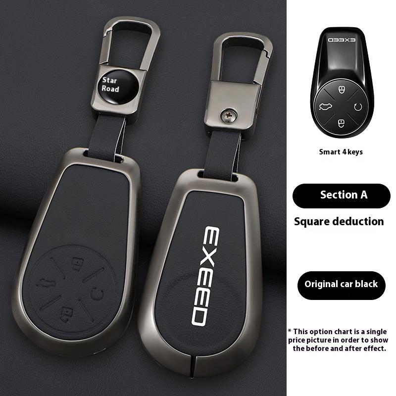 

Interior Mouldings For Chery EXEED VX LX RX TXL Modified FL CDM PHEV Zinc Alloy Car Key Case Remote Cover Shell Holder Fob Key R