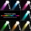 LED Shower Head with 7 Changing Colors, Illuminated Handheld Shower Head for Bathroom