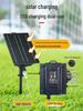 24V Solar Charging Panel with Copper Wire, Outdoor Low Voltage Light, Portable Remote Control, USB Interface, Energy Storage, Photovoltaic Accessory.