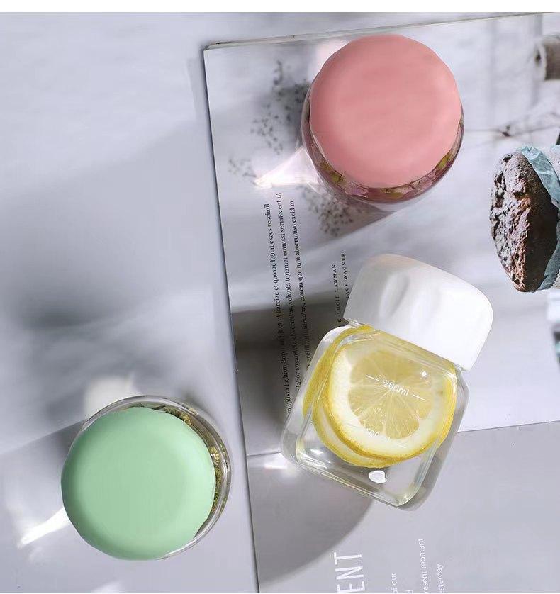 Tasse Mignonne Potelée Mini Tasse à Café au Lait Petite Tasse Potelée avec Tasse Graduée pour Lait de Soja Verre de Sous-Conditionnement Tasse Publicitaire