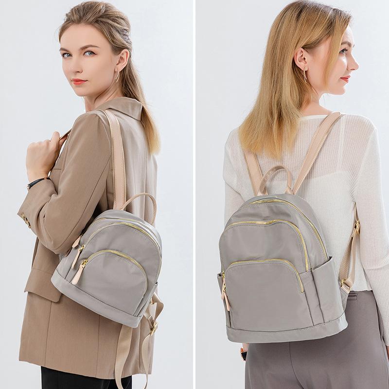 2026 New Style Women's Oxford Backpack Large Capacity Casual Travel Student Bookbag