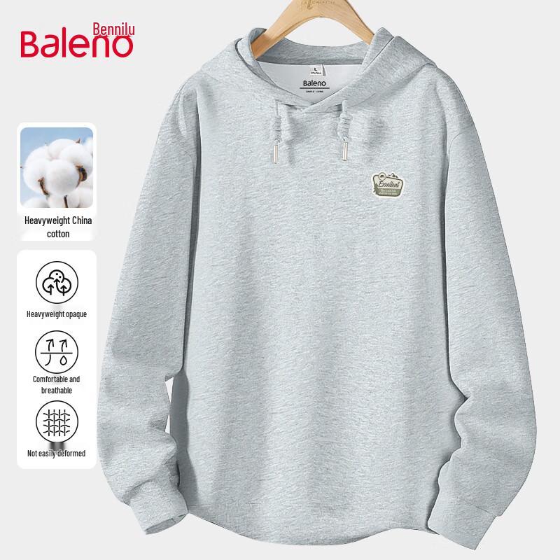 Baleno Men's Fall/Spring Hooded Pullover Sweatshirt