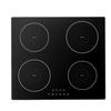 Induction Cooktop 60 Cm 4 Burners Built-in Electric Stove 220V 7000W, Countertop Induction Burner, with 9 Power Levels, LED Touch Screen, Ceramic