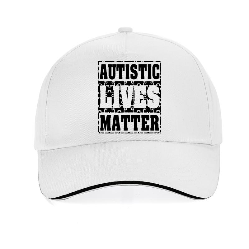 Lustiger Autistisches Leben Zählt Unisex Hut Autismus Bewusstsein Baseballkappe Grafikdruck Männer Frauen Outdoor Sonnensnapback Hut Gorras