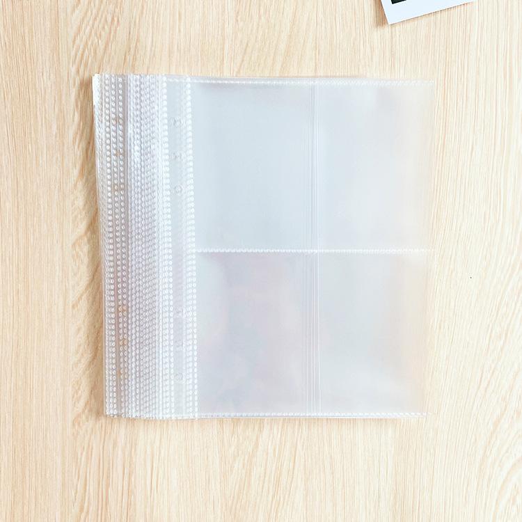 A5 A6 Binder Photocards Collect Book Postcards Organizer Journal Notebook With 10PCS Sleeves School Stationery