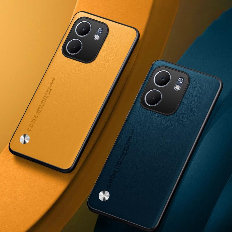 Luxury PU Leather Case For OPPO A5X 4G Back Cover Matte TPU Silicone Shockproof Full Protection Phone Case For OPPO A5X 5G Coque