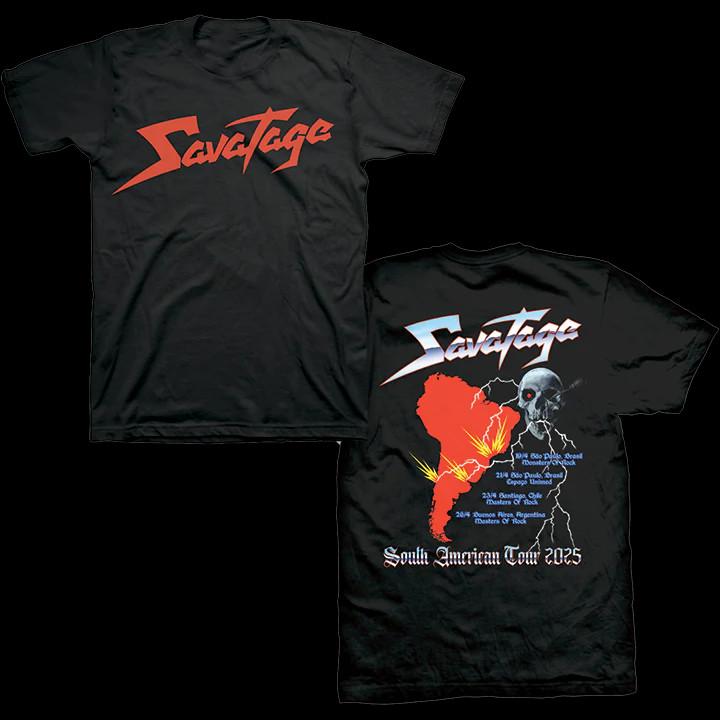 NEW HOT Savatage band 2026 2 sides black T-shirt All sizes S-5XL XX198 L