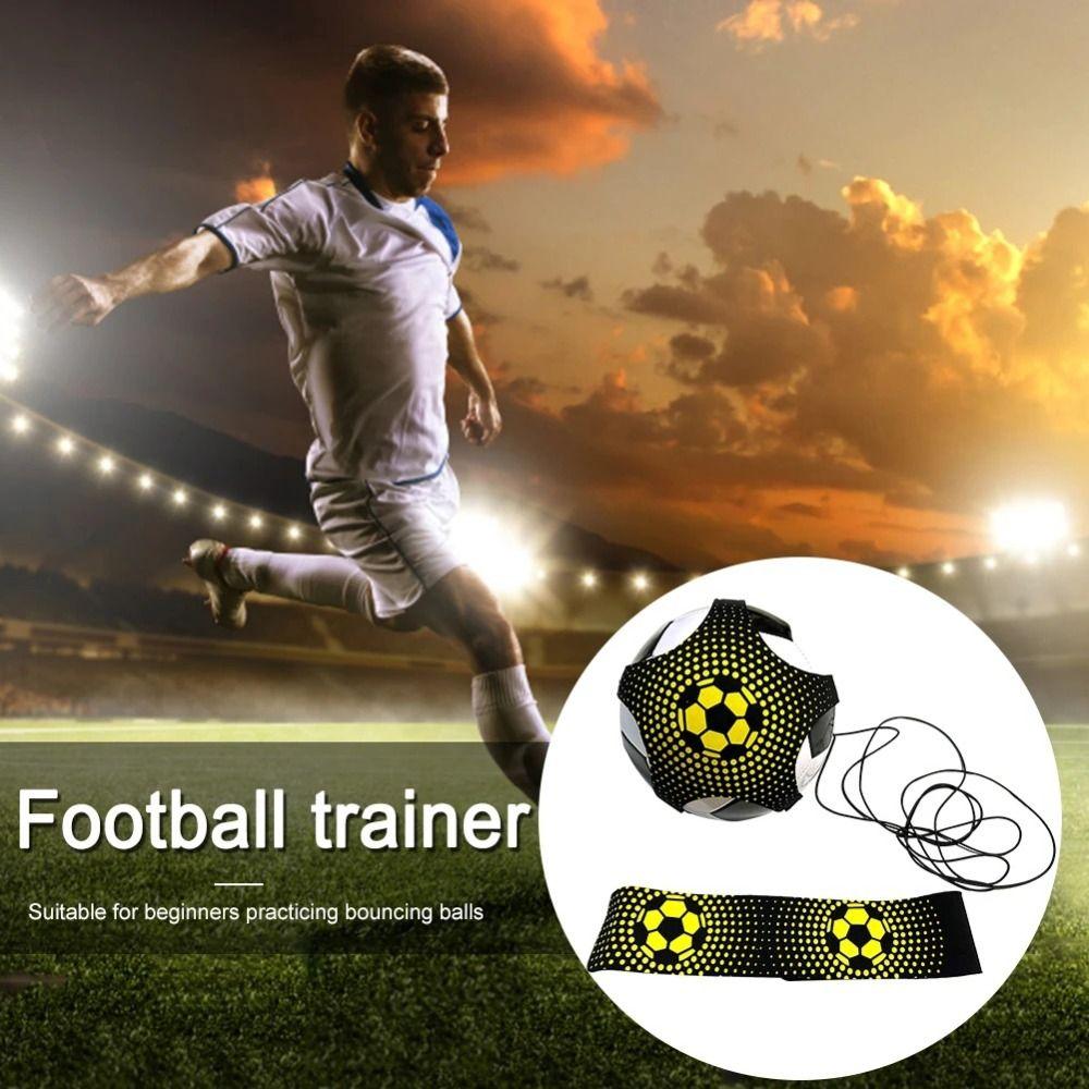 Kicking Football Training Equipment Elastic Belt Soccer Trainer Belt  Team Sports