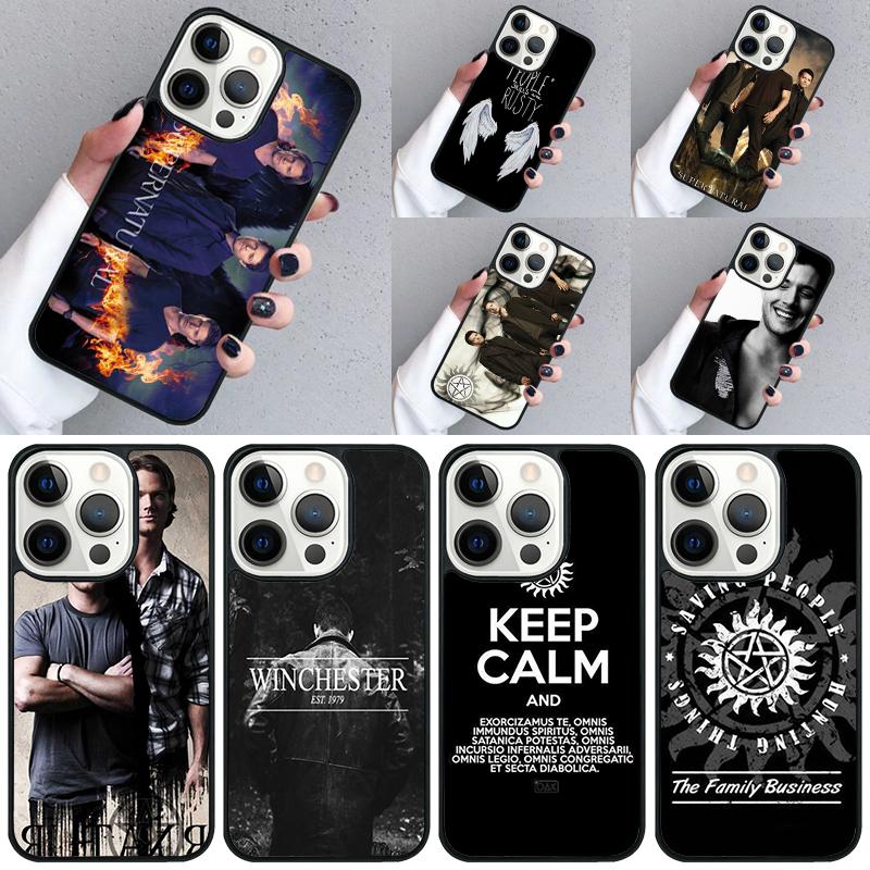 Supernatural Phone Case For iPhone 17 Air 16 16e 15 13 14 Pro Max 11 12 Plus 2022 MAX Shell Cover coque