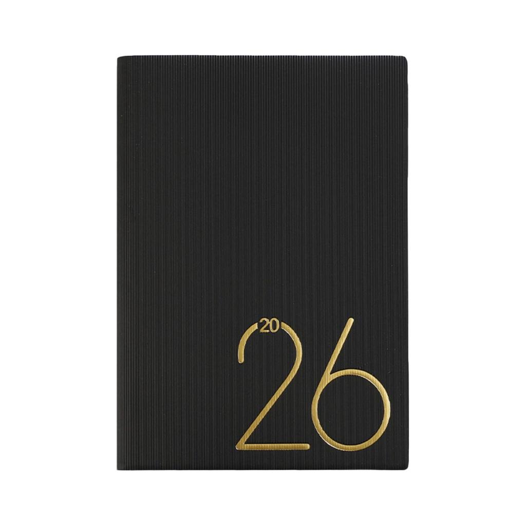 2026 English Calendar Calendar Book Daily Plan Notebook Portable A7 Pocket Calendar