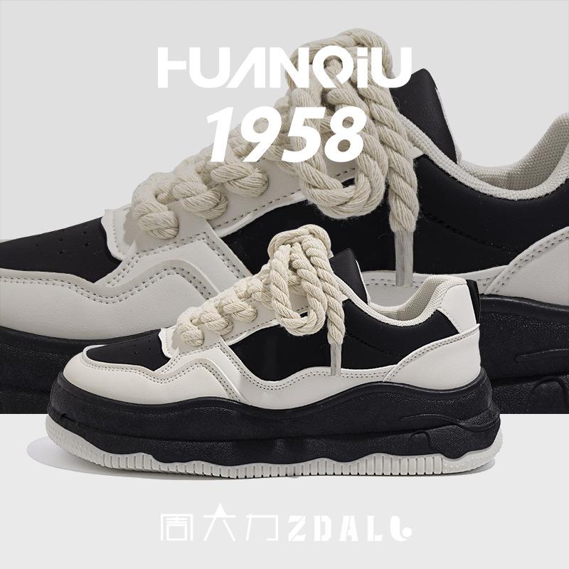 Global ZHQ5212 little white shoes women's versatile spring ins trendy shoes original casual sports board shoes fashion