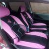 Beautiful Butterfly Embroidered Car Seat Covers Universal Fit 4 Piece Or 9 Piece Set Automotive Seat Protector Accessories