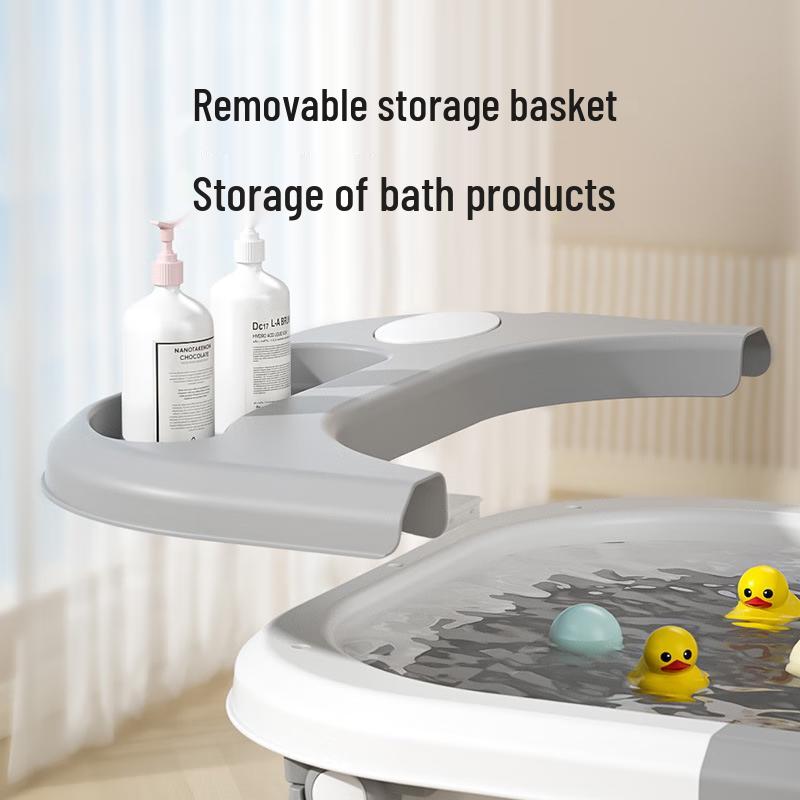 JINGRUIXIANG Foldable Baby Bathtub