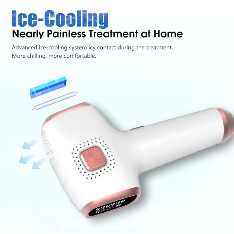 Popular High Power 19J Laser IPL Epilator 2 Mode Painless and Permanent Female Hair Removal Portable Handheld Ice Cool Remover