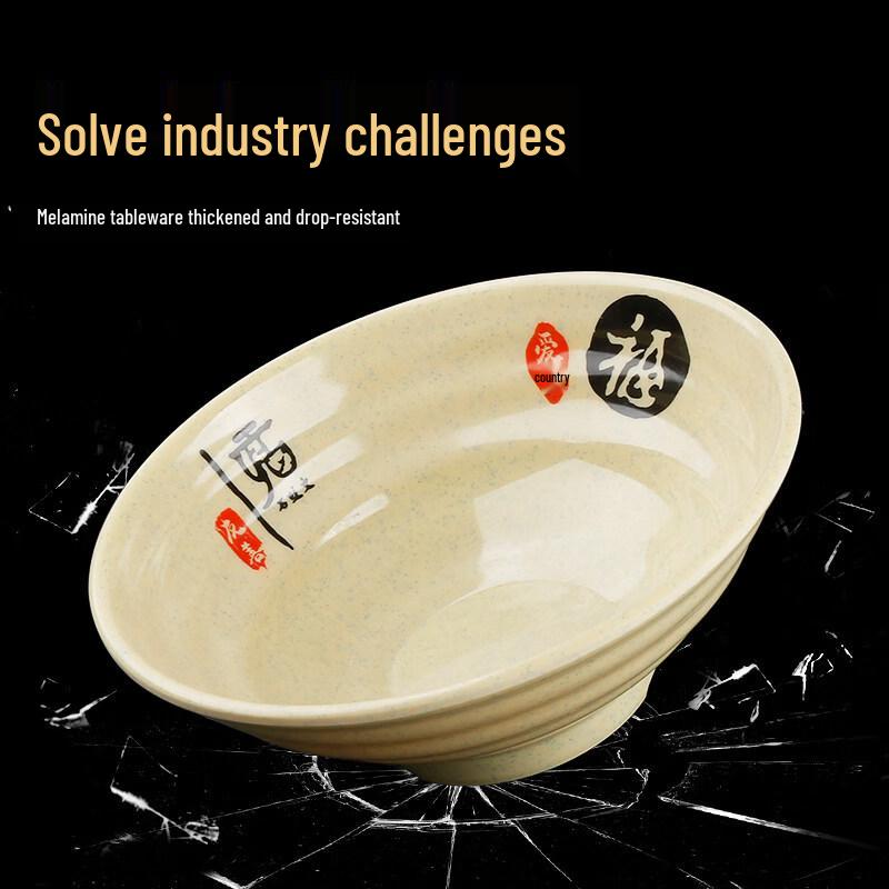 Shatterproof Melamine Noodle Bowl