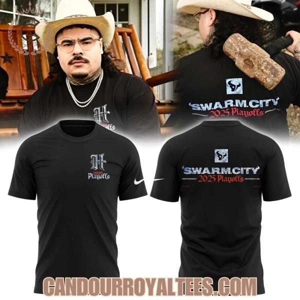 Houston Texan S.W.A.R.M City Gear 2025 Playoffs 3D Shirt Unisex Fan Gift S-5XL S