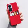 For OPPO Reno 10 5G CPH2531 Case Stylish Pattern Soft Silicone Phone Cases for Oppo Reno10 Pro Global 2023 CPH2525 Back Cover
