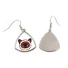 Siamese - elegant metal earrings as a gift from the Art-Dog brand