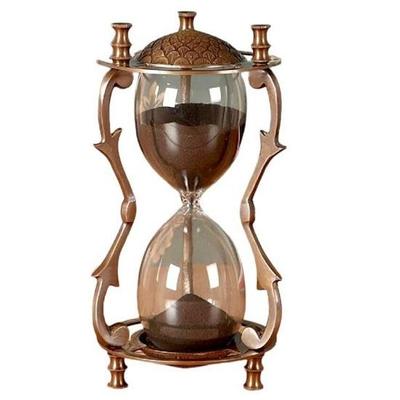 Maritime Sanduhr aus Messing, keltisches Design, Sanduhr, Geschenkartikel