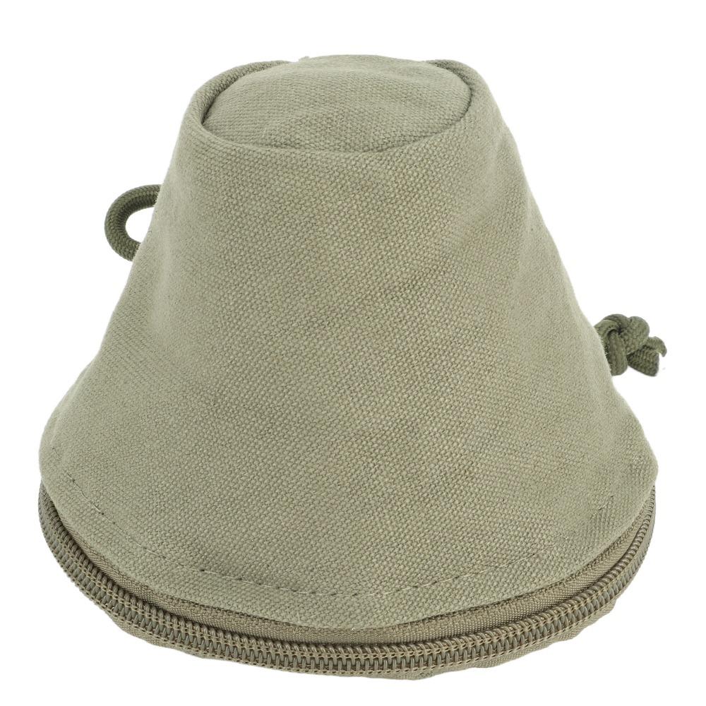 Waterproof Canvas Coffee Filter Storage Bag Reusable Coffee Filter Paper Bag Travel Friendly