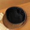 Short Brim Suede Berets Warm Painter Hat Vintage Artist Hat  Women