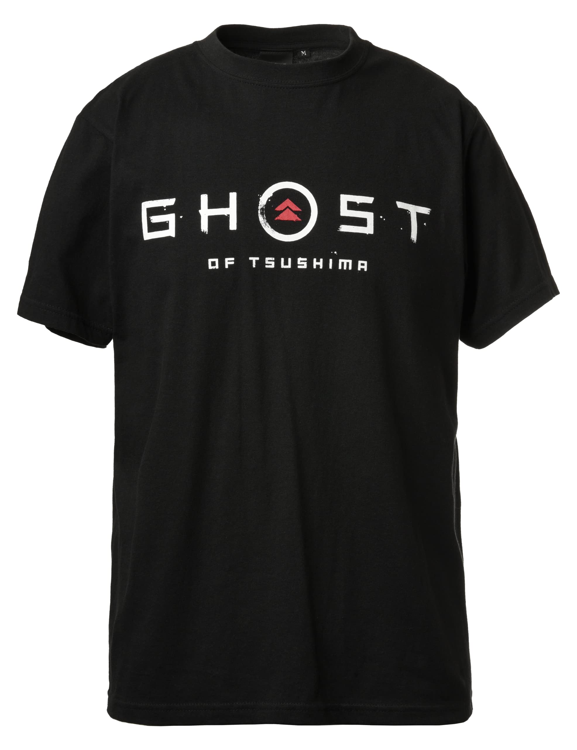 

Ghost of Tsushima Logo & Family Crest T-Shirt [SAMURAI Design Black L Size] GGL001-BKL