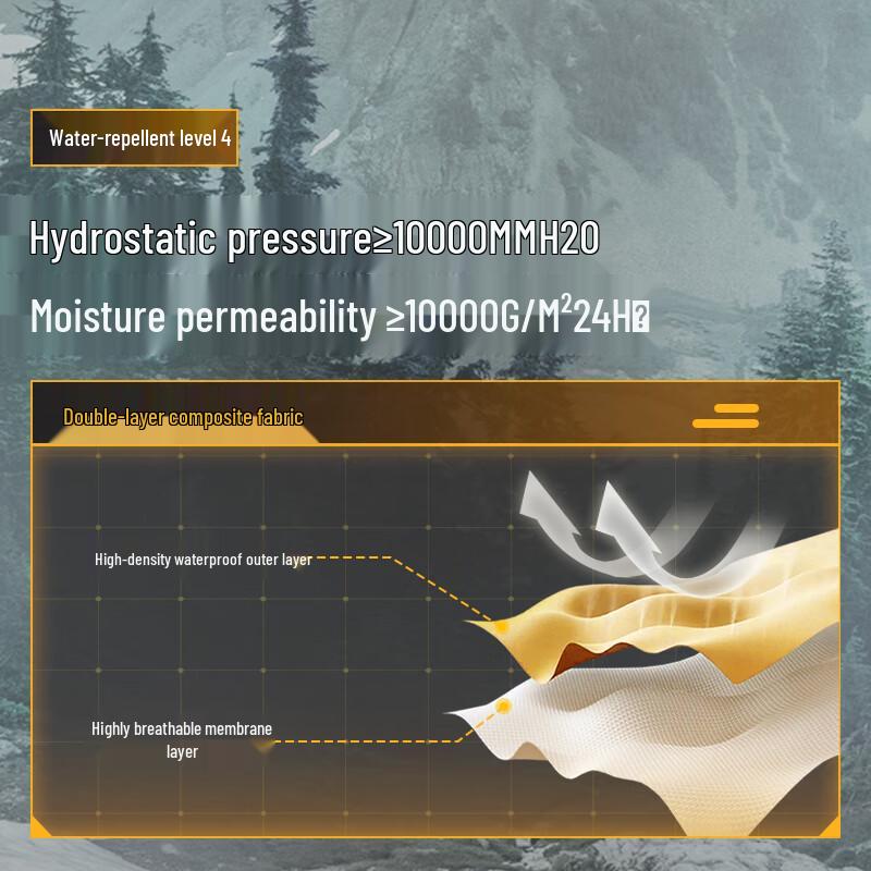 Jingdong Jingzao Kapuzen-Outdoor-Jacke