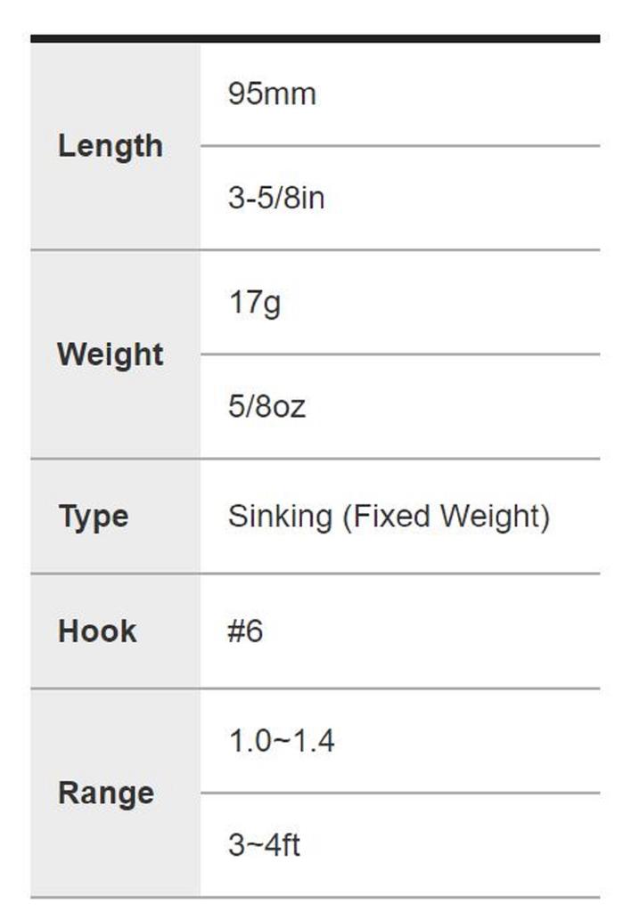 DUO Spearhead Ryuki 95S Weight Tune Sinking Lure DBA0189 (9671)