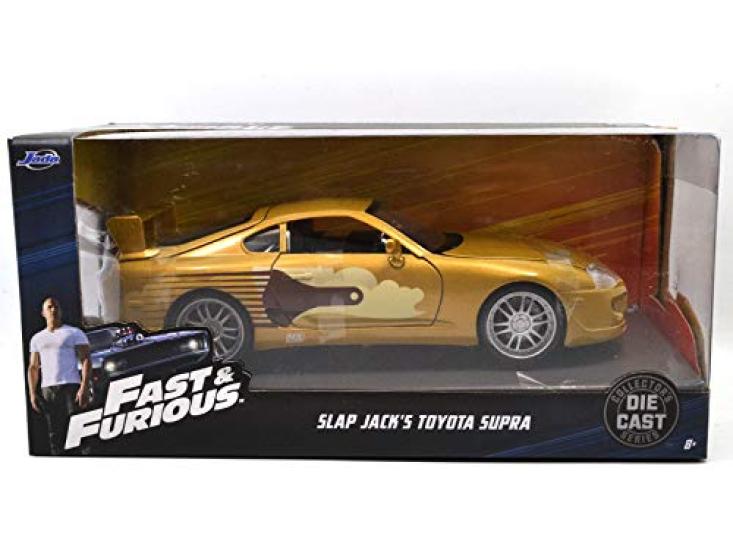 Jada TOYS SCALE FAST AND THE Jada TOYS Scale and Jacks Toyota 124 "THE FURIOUS" 124 "Fast Furious" "Slap Supra"