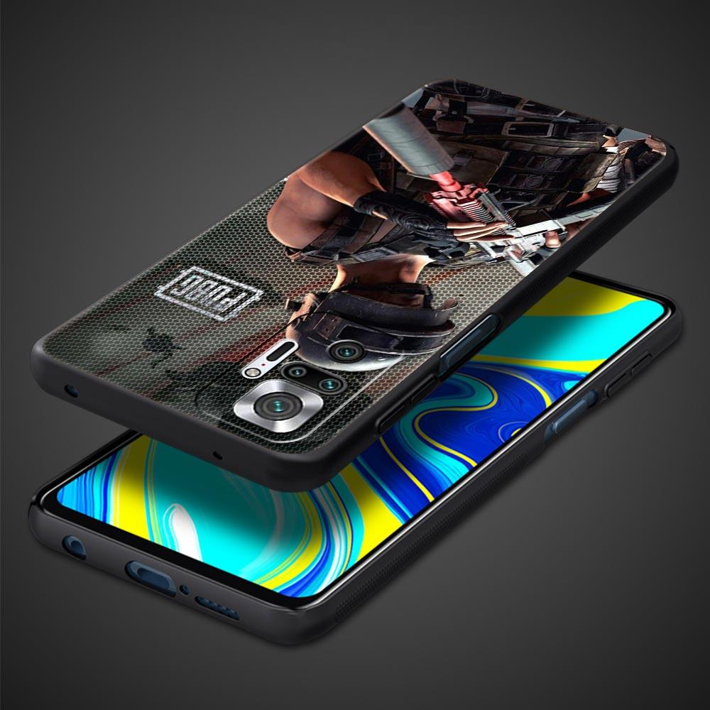 PUBG Game Phone Case For Xiaomi Redmi Note 14 13 5G 10 11 12 Pro Plus 4G 14C 13C 12C 10C Black Cover