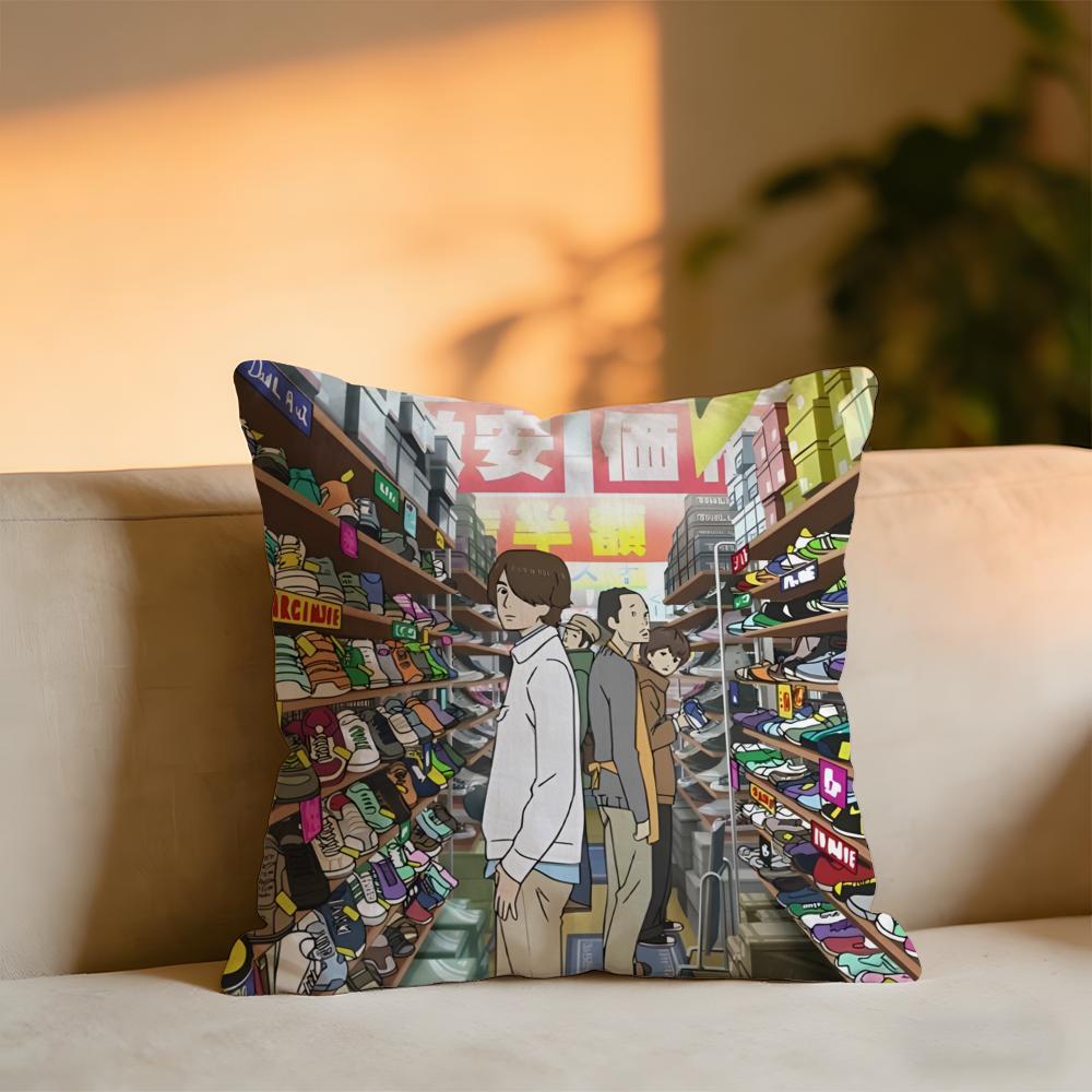 

Movie Colorful Cushion Cover Cozy Velvet Throw PillowSoft Warm Cushion For Sofa Bed 30x30 cm